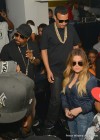 Khloe Kardashian & French Montana partying with Jermaine Dupri at Compound nightclub in Atlanta