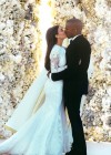 Kim Kardashian & Kanye West’s first photo as a married couple