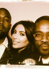 Kim Kardashian, Kanye West & Tony Williams: Kimye Wedding Reception Photobooth
