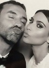 Kim Kardashian & Givenchy designer Riccardo Tisci: Kimye Wedding Reception Photobooth