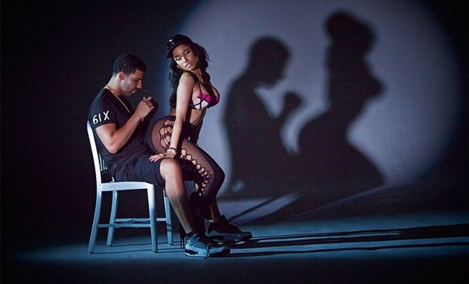 drake in anaconda video