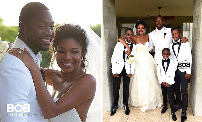 Dwyane Wade & Gabrielle Union Get Married in $5 Million Wedding