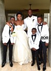 Dwyane Wade & Gabrielle Union Family Wedding Photo