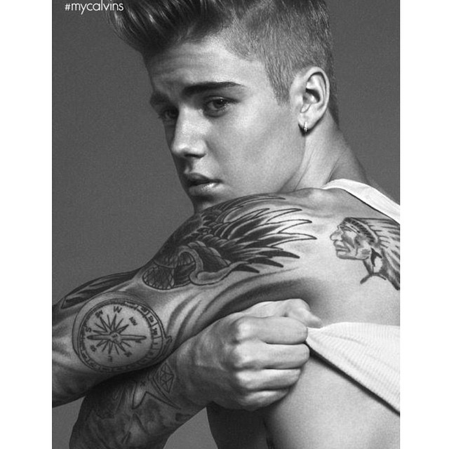Justin Bieber Strips Down To His Undies In Calvin Klein Campaign Photos