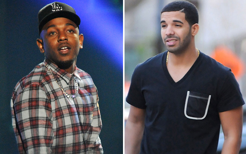 Kendrick Lamar S New Album Broke Drake S Record For Most Spotify   Kendrick Lamar Drake 