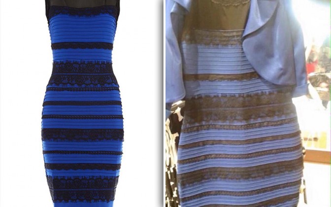 Синее платье иллюзия