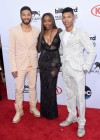 “Empire” stars Jussie Smollett and Bryshere “Yazz” Gray with Estelle