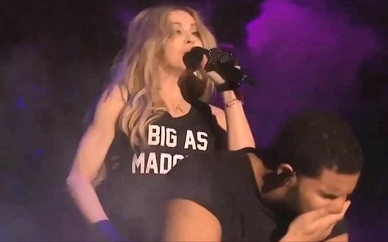 Madonna On Making Out With Drake I Kissed A Girl And I Liked It