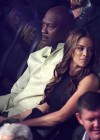 Michael Jordan & his wife Yvette Prieto at the Floyd Mayweather vs. Manny Pacquiao Fight in Las Vegas