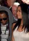 Lil Wayne & Christina Milian at the Floyd Mayweather vs. Manny Pacquiao Fight in Las Vegas