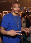 Russell Westbrook at the Floyd Mayweather vs. Manny Pacquiao Fight in Las Vegas