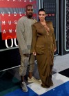 Kanye West & Kim Kardashian on the red carpet of the 2015 MTV Video Music Awards