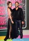 John Legend & Chrissy Teigen on the red carpet of the 2015 MTV Video Music Awards