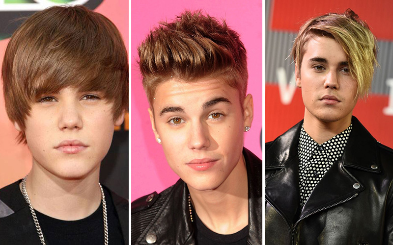 Justin Bieber's Most Famous Hairstyles Over the Years