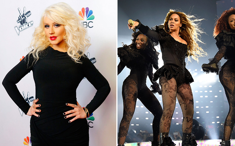 Christina Aguilera Is Thirsty For A Beyoncé Collaboration 