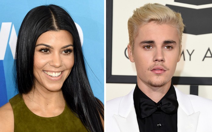 Justin Bieber Parties With Kourtney Kardashian And Has Existential Hangover   Kourtney Kardashian Justin Bieber 696x435 