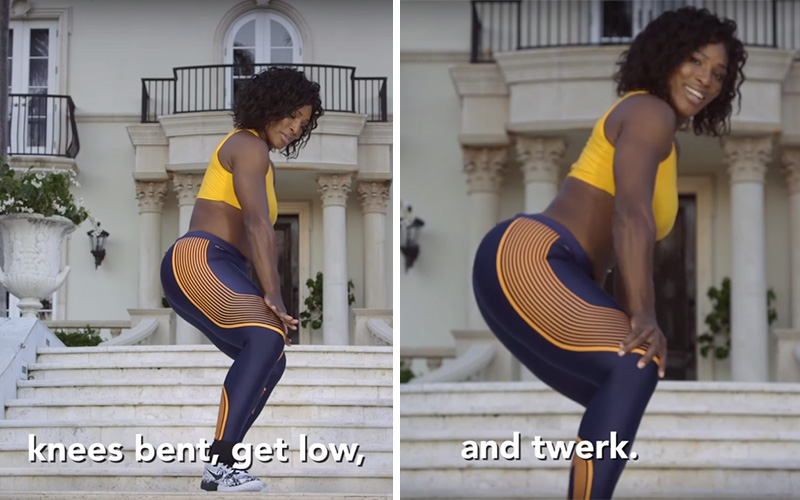 Serena Williams Teaches Us How To Twerk In This Video