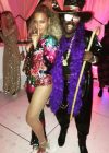 Beyoncé and producer Noel Fisher at her Soul Train Themed 35th Birthday Party