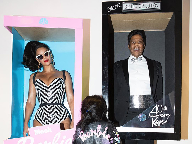 Beyonce And Jay Z Won Halloween With Black Barbie And Ken Costumes Photos Celeb Gossip Today