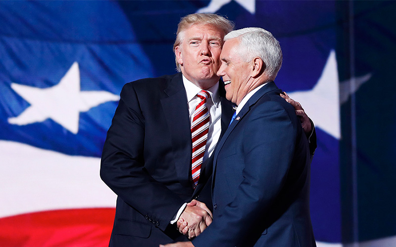 donald trump mike pence twitter