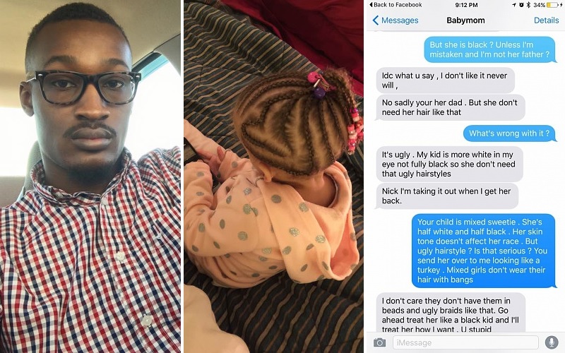 Black Dad Puts Racist Baby Mama On Blast After He Takes