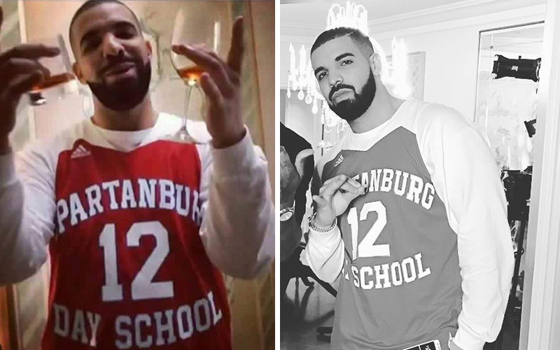 drake in zion jersey