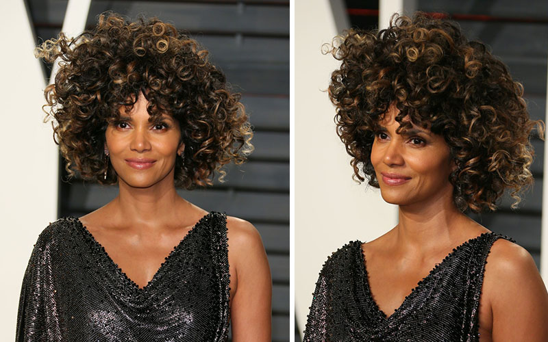 Halle Berry Claims Her Oscars Hair Was Natural But the Internet