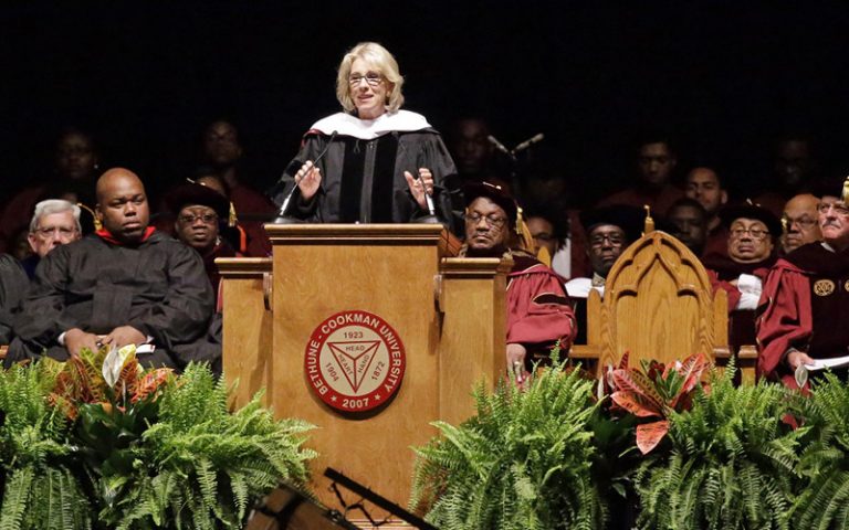 Bethune-Cookman University Graduates Booed Betsy DeVos During Her ...