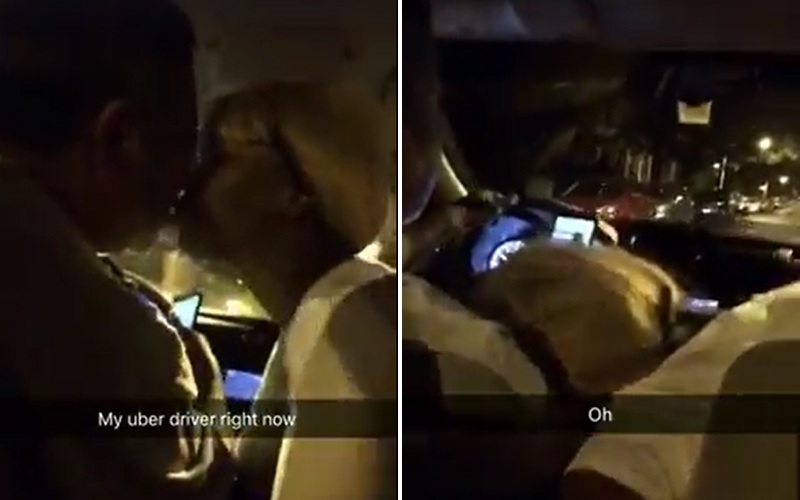 Uber Driver Suspended After Getting Caught On Camera -6667