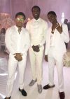 Justin and Christian Combs at Gucci Mane and Keyshia Ka’oir’s Wedding