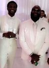 Diddy’s sons Justin and Christian Combs at Gucci Mane and Keyshia Ka’oir’s Wedding
