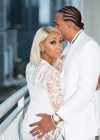 Monica & Shannon Brown dressed in all-white for Gucci Mane and Keyshia Ka’oir’s Wedding