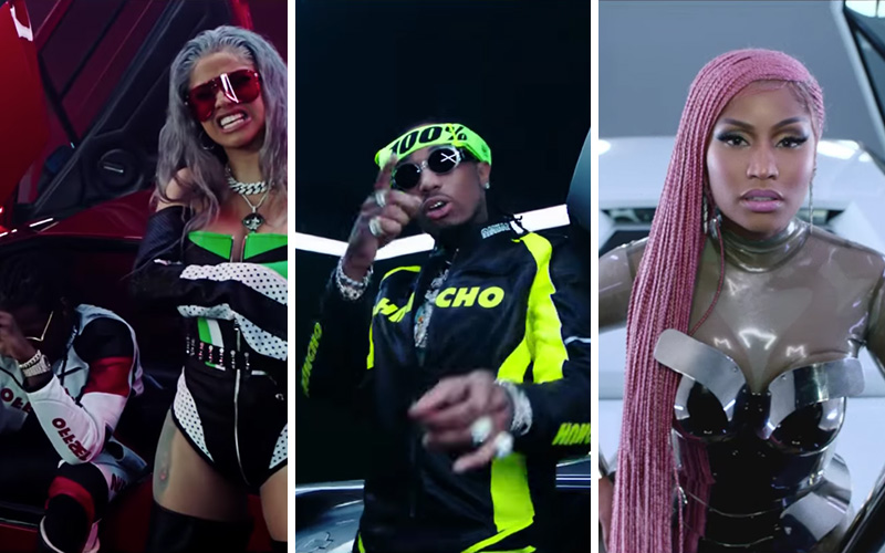 WATCH Migos Motorsport Video Ft Nicki Minaj Cardi B