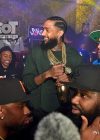 Nipsey Hussle at His “Victory Lap” Album Release Party at Medusa Lounge in Atlanta