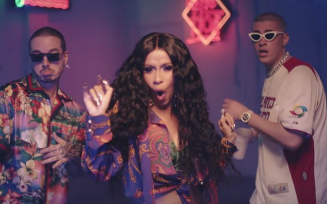 WATCH: Cardi B Parties With Bad Bunny & J Balvin In "I Like It" Video