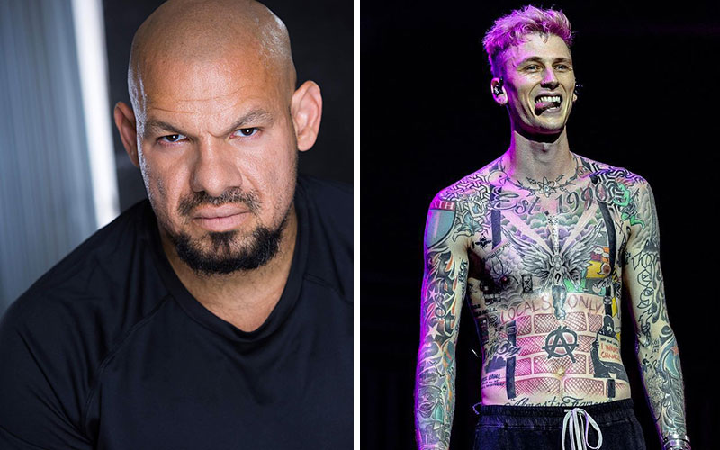 Actor Gabriel G-Rod Rodriguez Beat Up by Machine Gun Kelly's Bodyguards  After Calling the Rapper a P***y Because of Eminem Beef