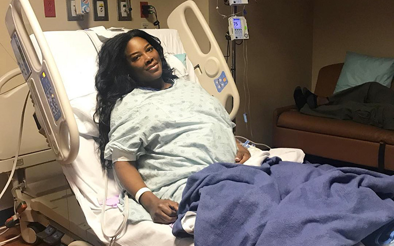 Kenya Moore Gives Birth to Daughter the Same Day of "RHOA" Premiere