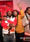 Offset with Quavo & Takeoff of Migos at Offset’s “Father of 4” Album Release Party in Atlanta