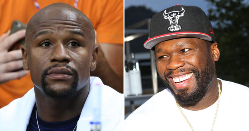 50 Cent Roasts Floyd Mayweather for Getting Called 