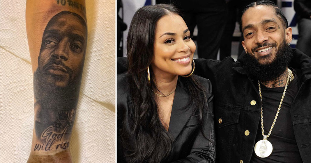 Lauren London Honors Nipsey Hussle With a Tattoo: 