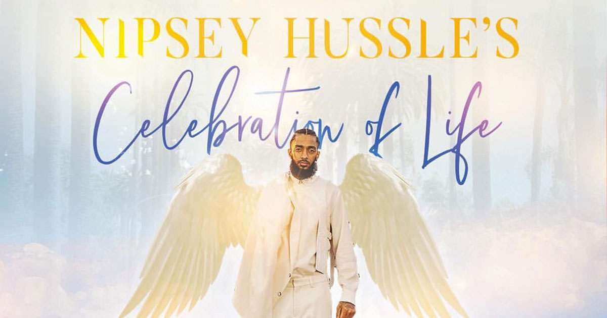 Image result for nipsey hussle funeral