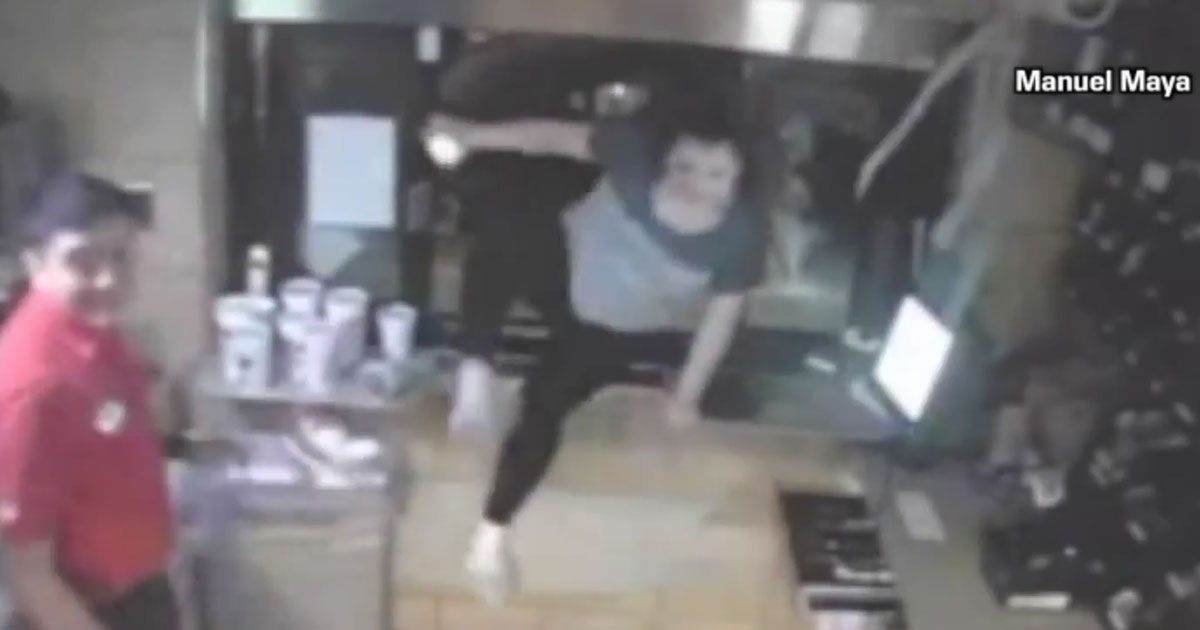 WATCH: Chick-fil-A Customers Jump Through Drive-Thru Window to Escape ...