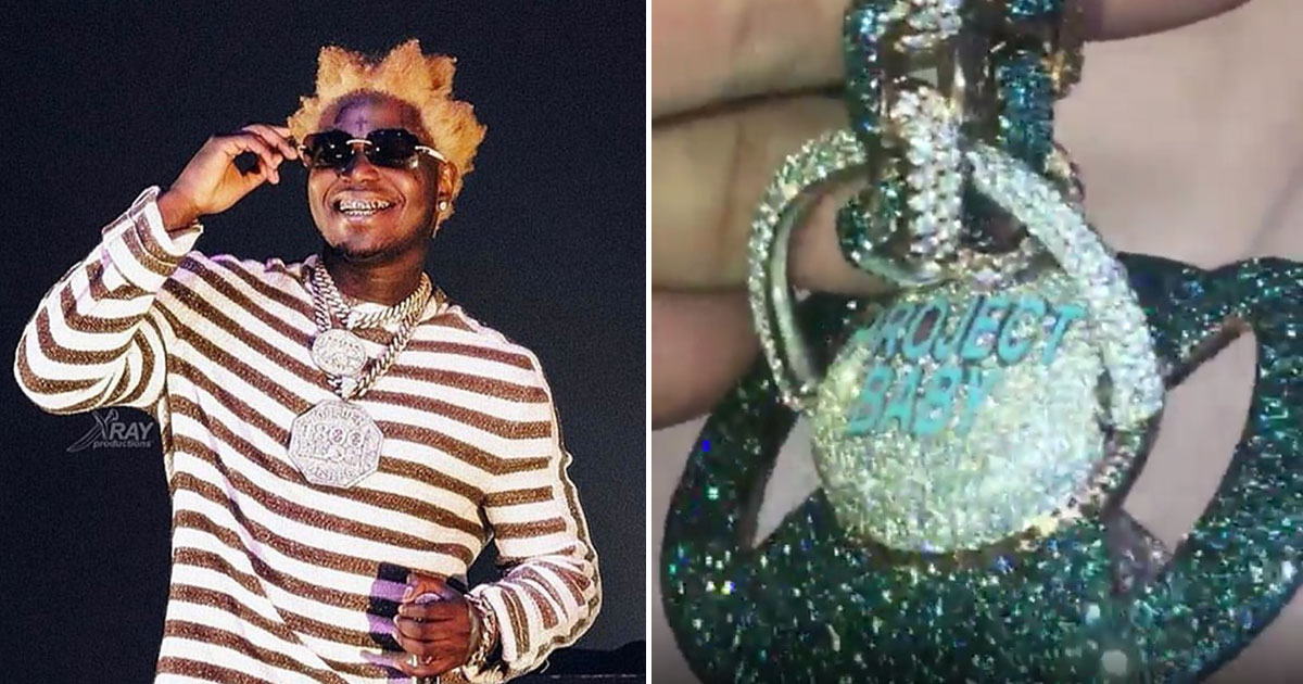 But Why Though? Kodak Black Spends $180,000 on Blinged Out Pacifier Chain