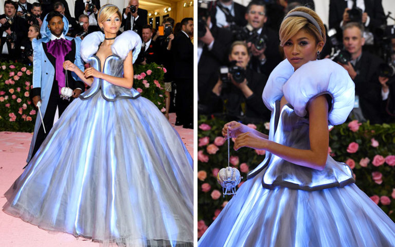 Zendaya Slayed the Met Gala Red Carpet Looking Like a Real Life Disney ...