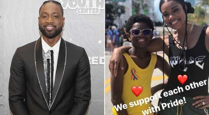 Dwyane Wade Defends Supporting His 12-Year-Old Son 