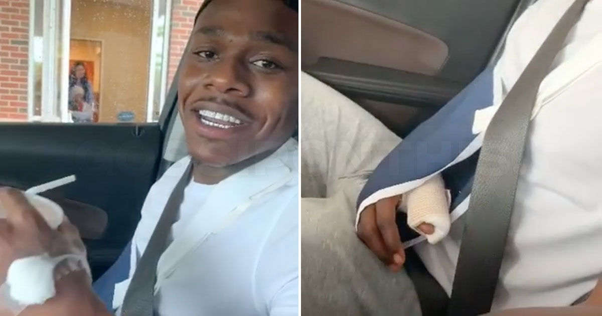 Rapper Dababy knocks out Cam coldheart in Louis Vuitton Store