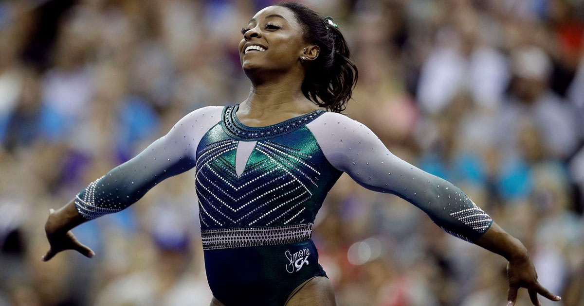 #BlackGirlMagic: Simone Biles Makes History (Again!) As First Person to