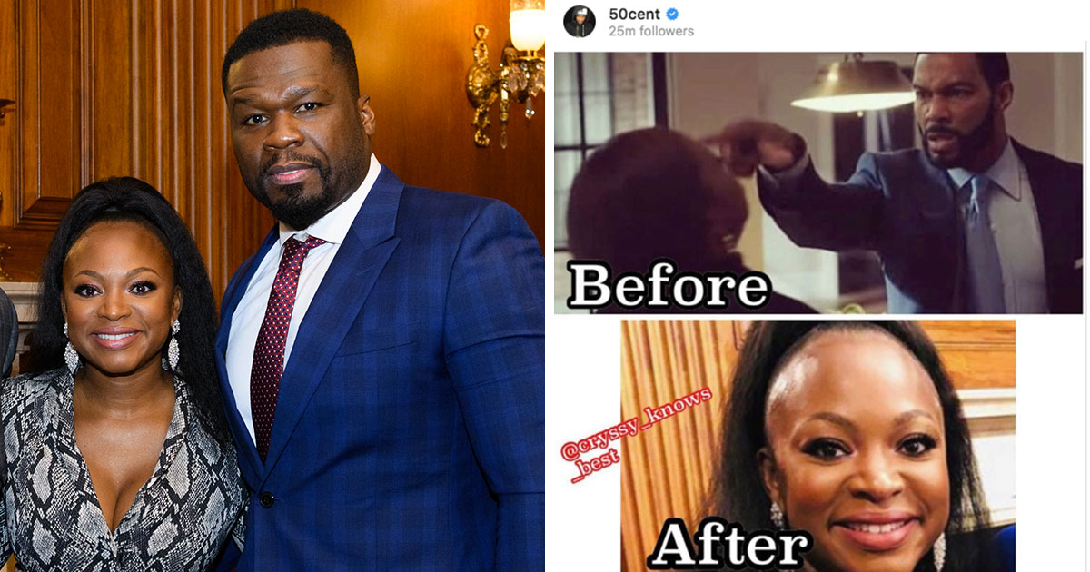 50 Cent Apologizes To Naturi Naughton After Posting Mean Meme