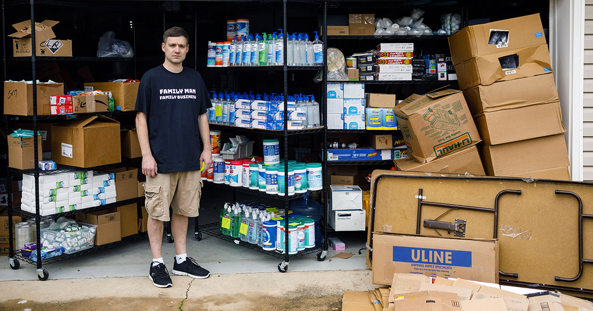 Tennessee Man Has Nearly 18,000 Bottles of Hand Sanitizer and Nowhere