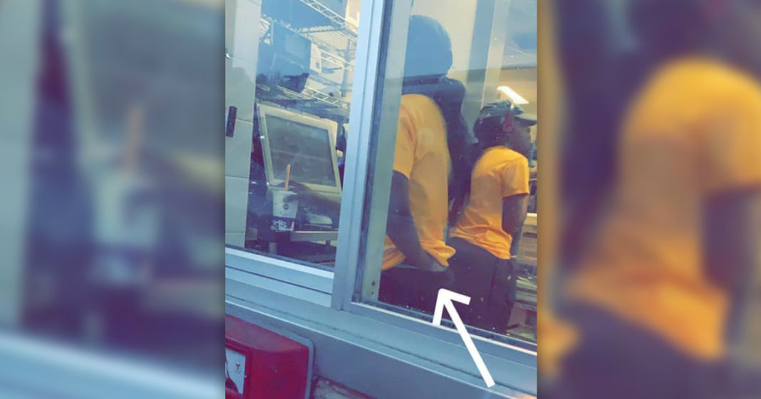 Mcnasty Mcdonald S Worker Caught Digging In Her Butt While Working Drive Thru Black America